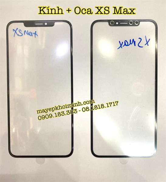 Kính + oca Iphone XS Max